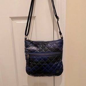 Oliver Thomas Crossbody bag, Blue Camo